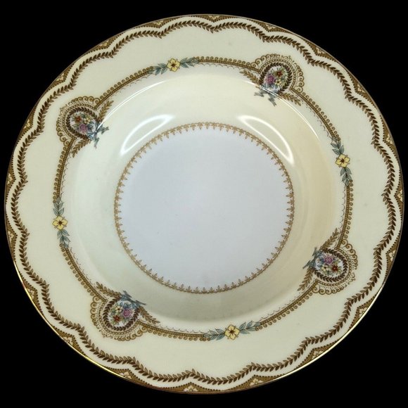 Vintage Noritake China Serena Rim Soup Bowl 8 1/8” Cereal Salad Floral 3840 - Picture 2 of 7